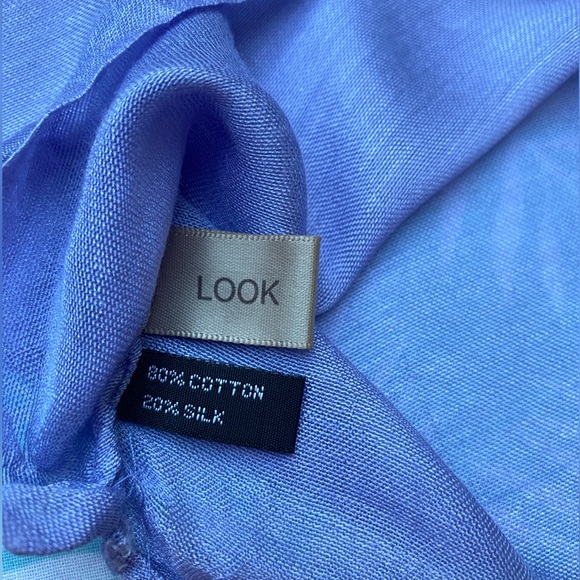 Look Cotton Silk Infinity Scarf - Picture 2 of 5